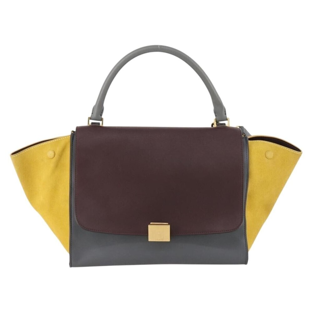 Celine Tricolor Trapeze Leather Medium